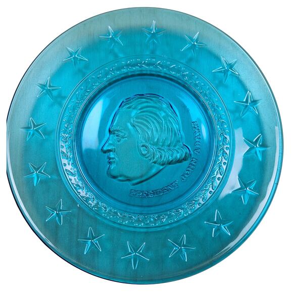 6 Wheaton PRESIDENTS Plates Kennedy Washington Taft Roosevelt Eisenhower Madison - Picture 7 of 8